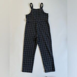 Vintage Cozy Plaid Overalls